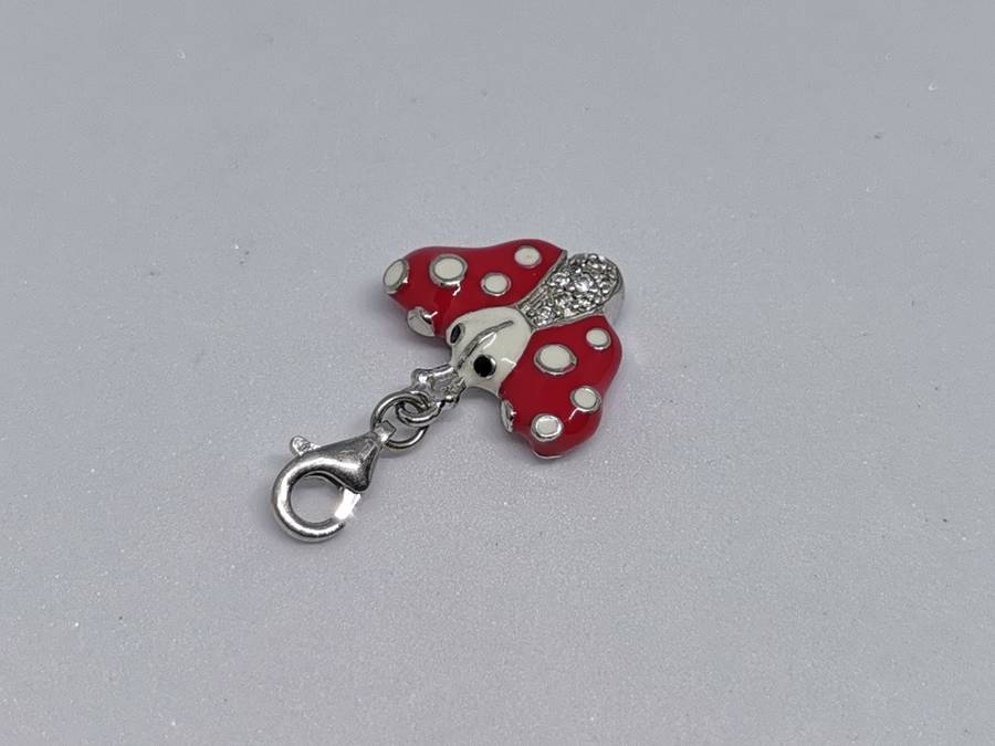 Silver Butterfly Charm