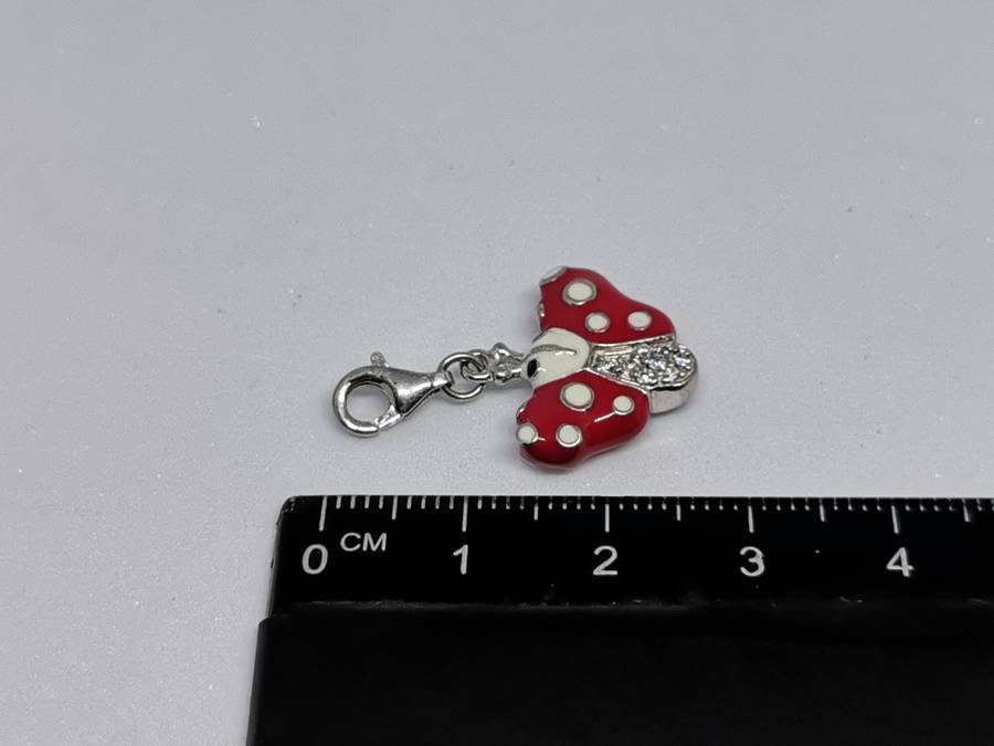 Silver Butterfly Charm