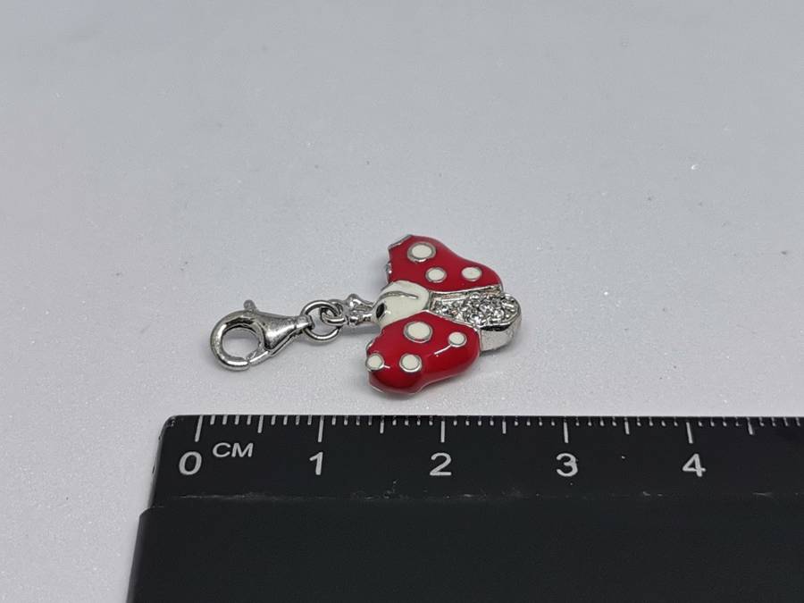Silver Butterfly Charm