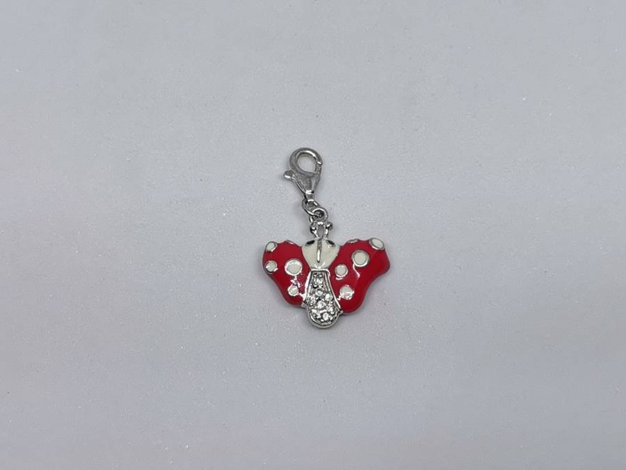 Silver Butterfly Charm