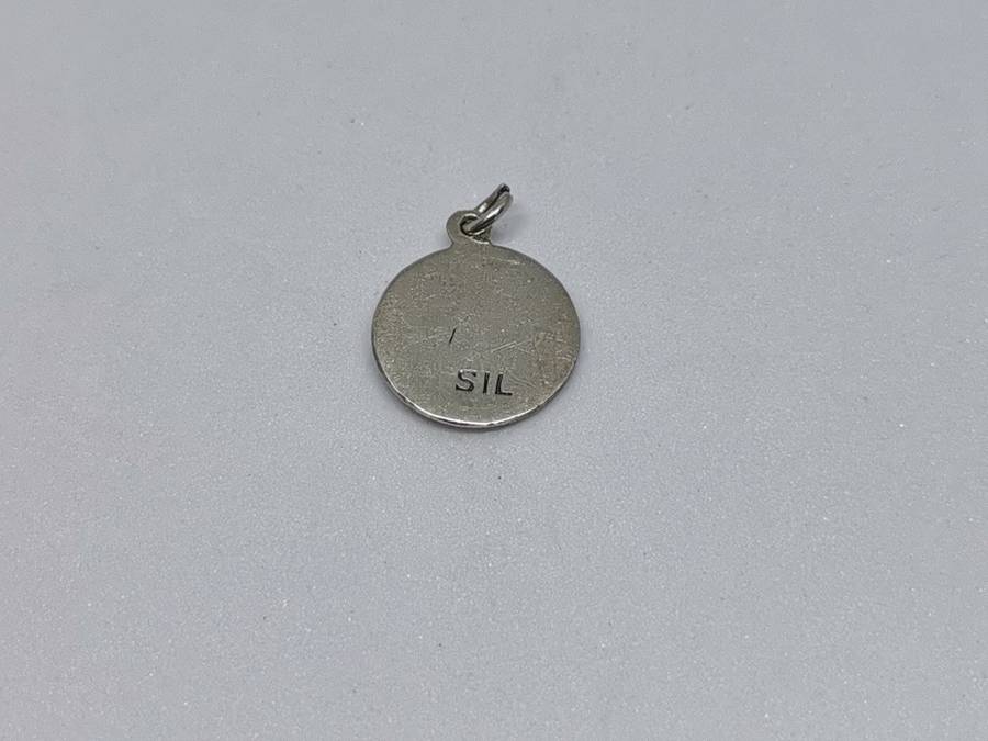 Silver St. Christopher Charm