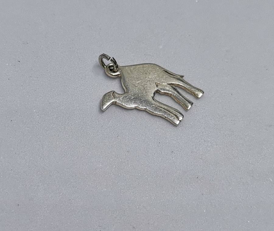 Silver Camel Charm