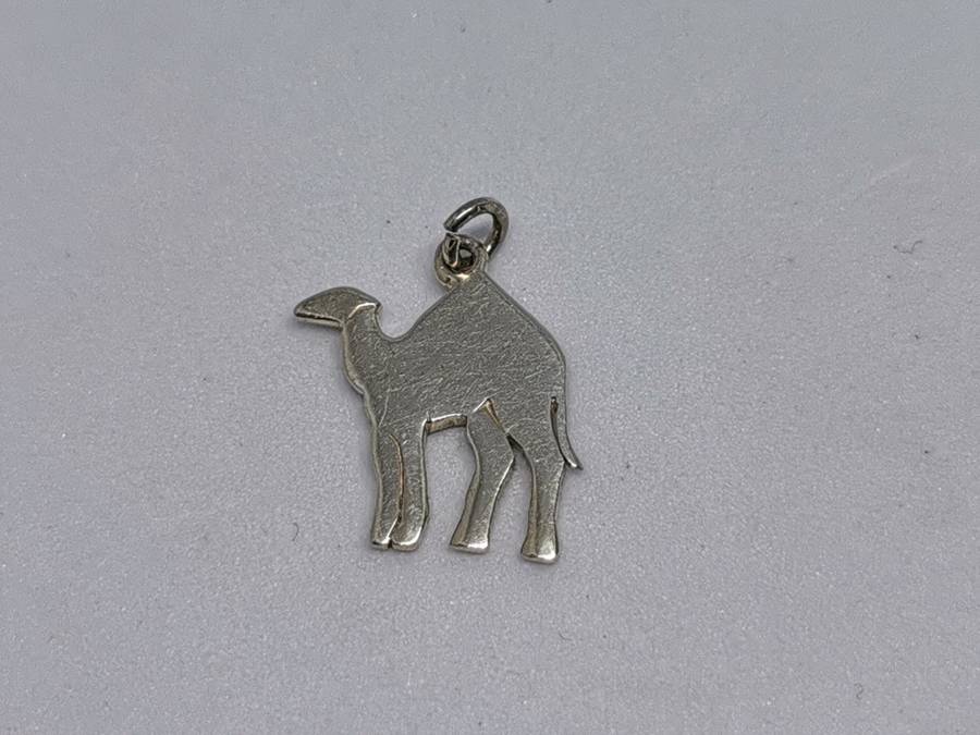 Silver Camel Charm