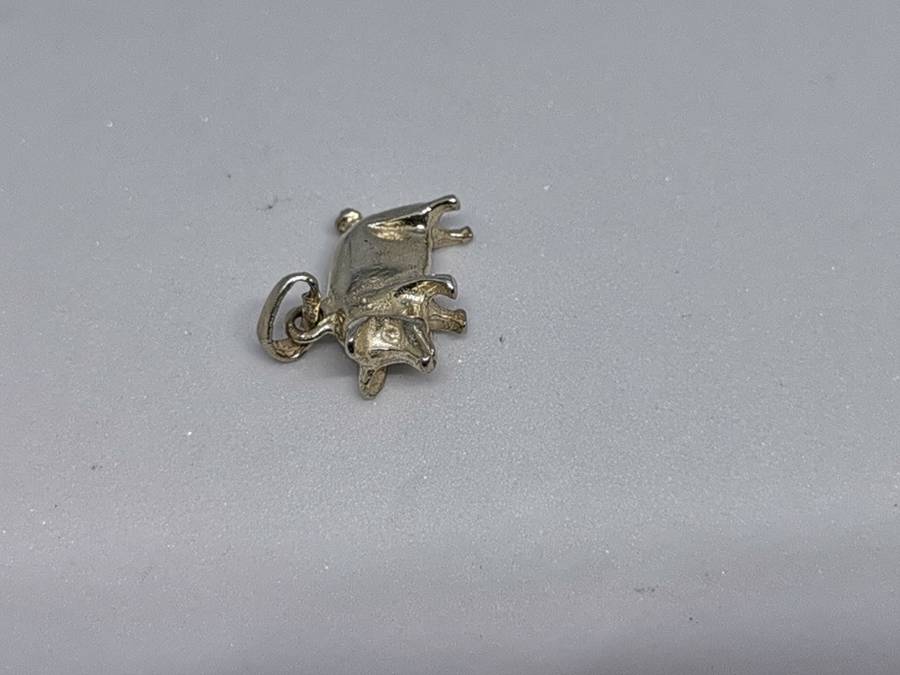 Silver Pig Pendant