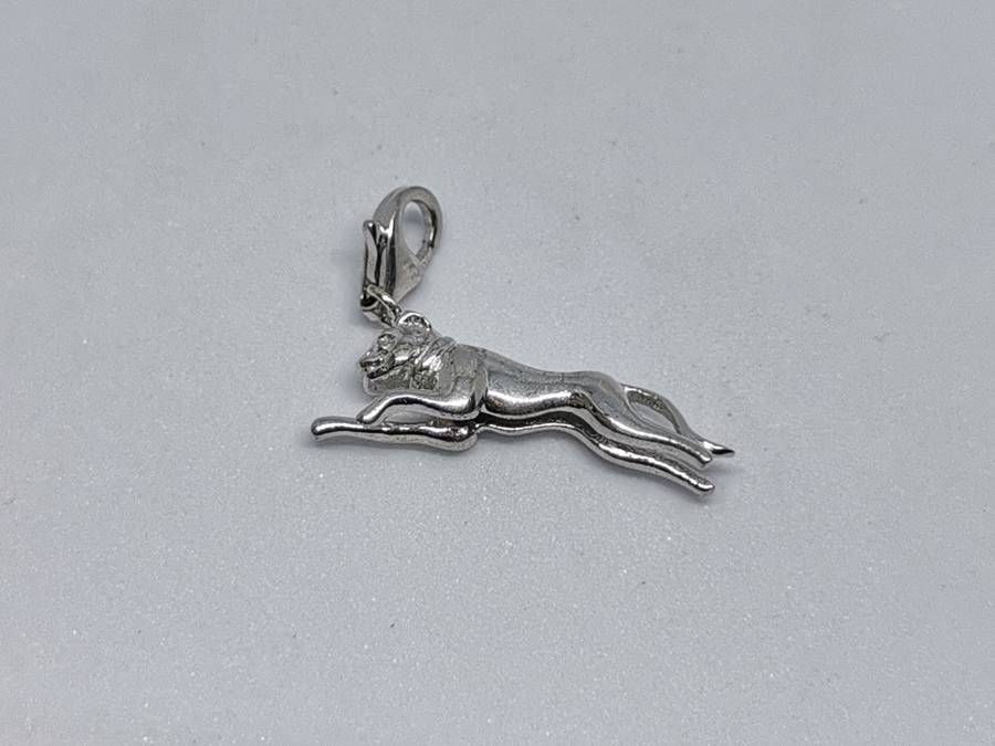 Silver Panther Charm