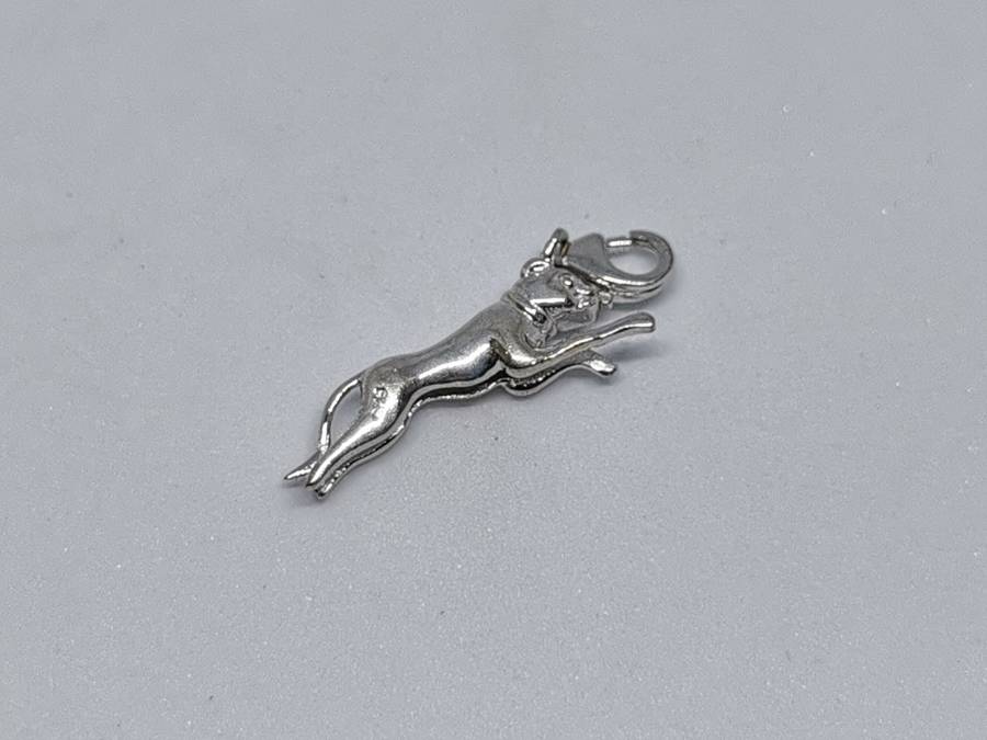 Silver Panther Charm