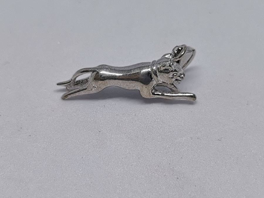 Silver Panther Charm
