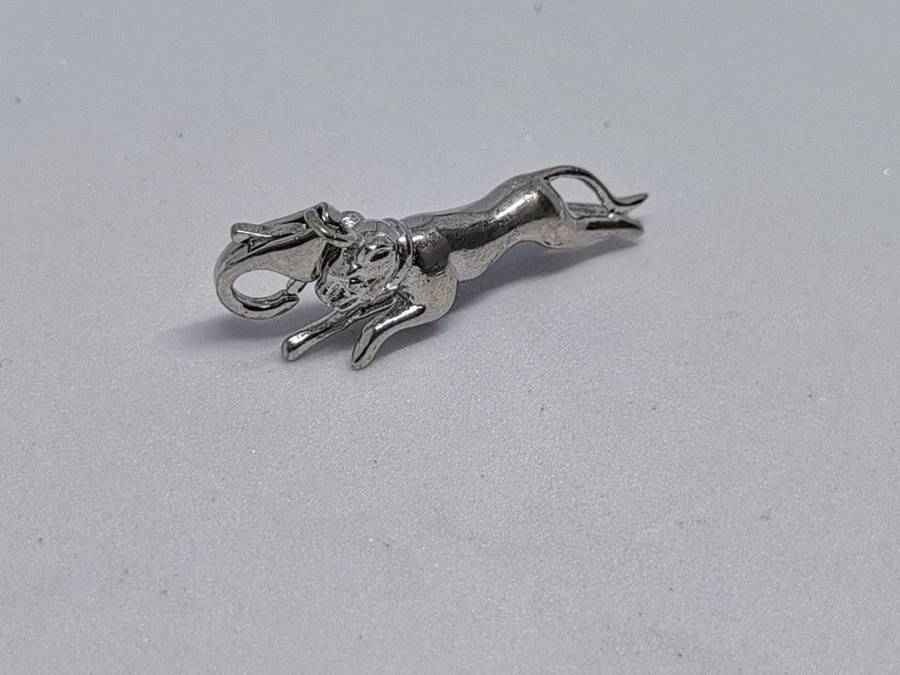 Silver Panther Charm