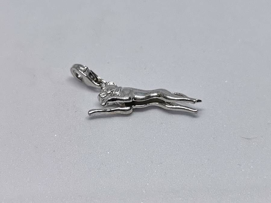 Silver Panther Charm