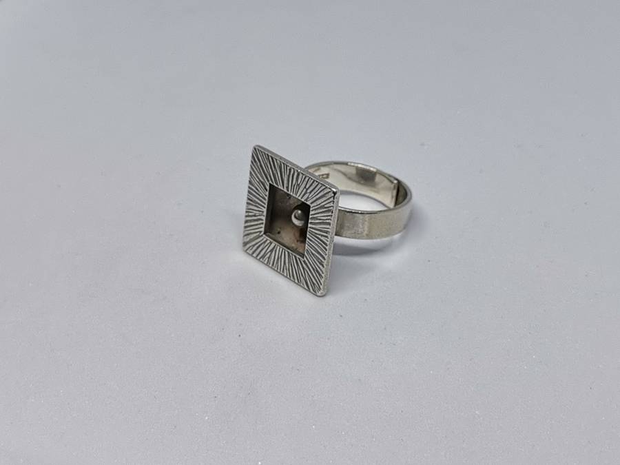 Bulky Silver Ring