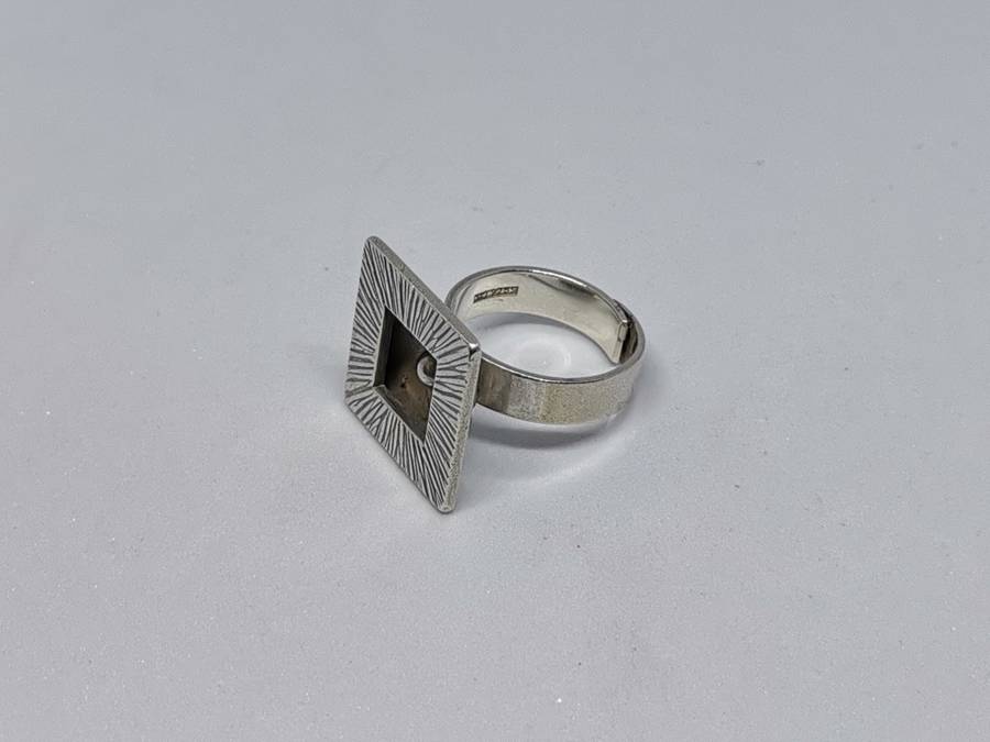 Bulky Silver Ring