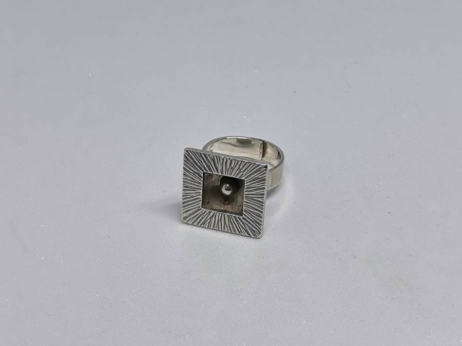 Bulky Silver Ring