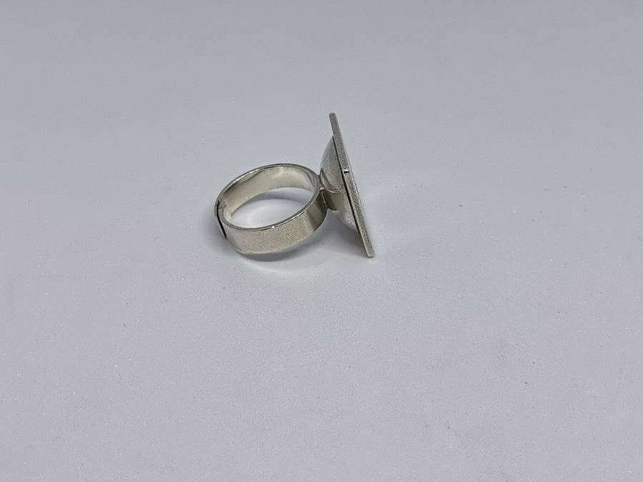 Bulky Silver Ring
