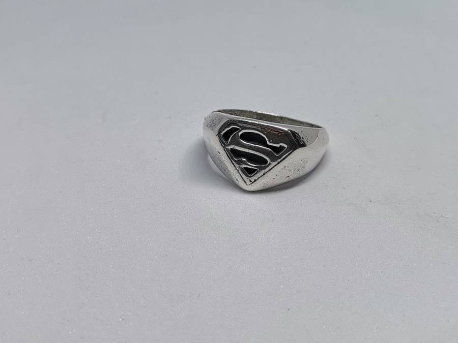 Silver Superman Ring