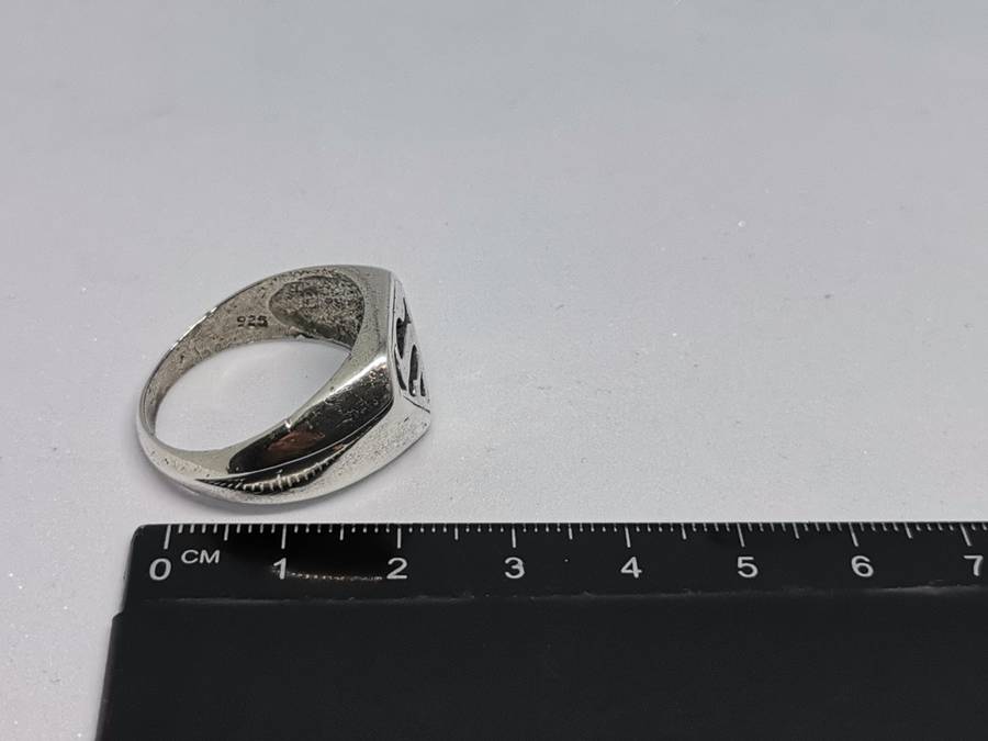 Silver Superman Ring