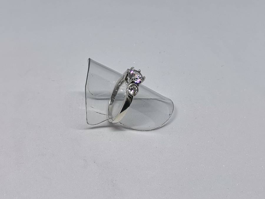 Pretty Silver Trilogy Ring