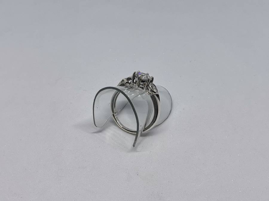 Pretty Silver Trilogy Ring