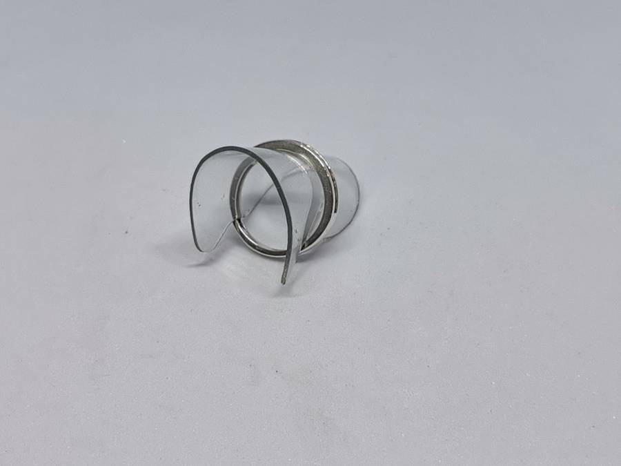 Silver Half Eternity Ring