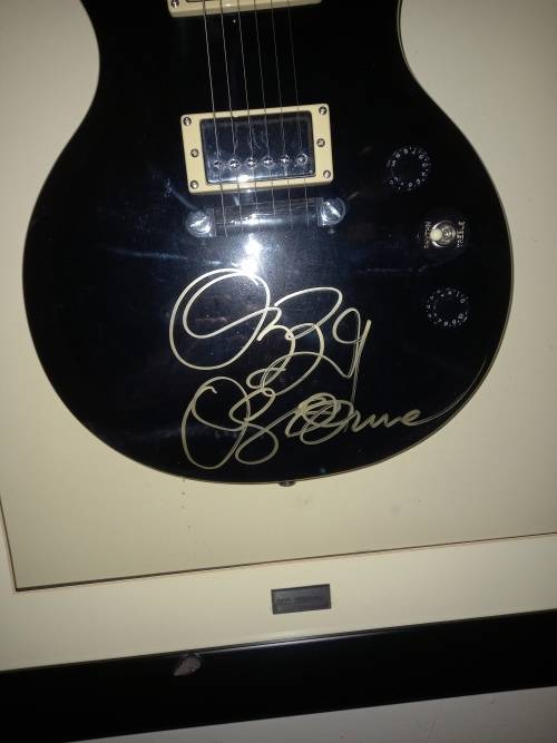 Ozzy Osbourne Signed Guitar