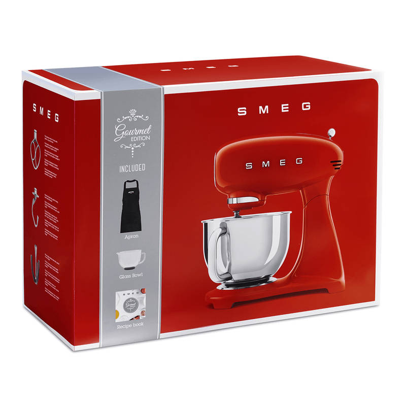 [New] Smeg Red Stand Mixer Gift Box - Gourmet Edition