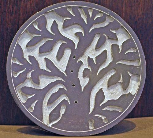 INCENSE HOLDERS & BURNERS - STONE INCENSE BURNER PLATE TREE OF LIFE