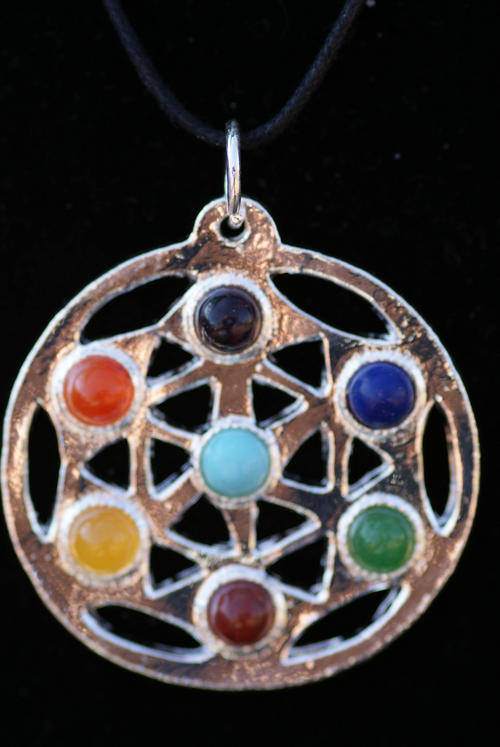 PENDANT \ NECKLACES - CHAKRA WHEEL