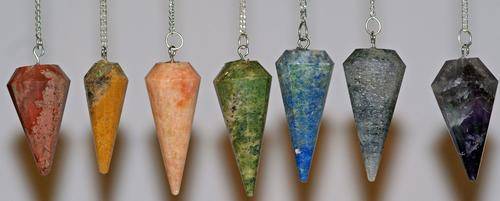 PENDULUMS - CHAKRA PENDULUM SET