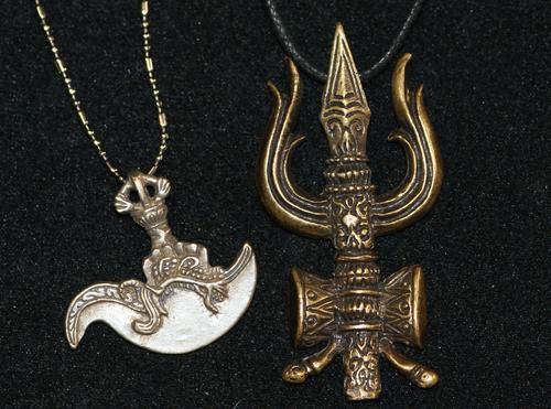 SET OF 2 NEPALI PENDANTS