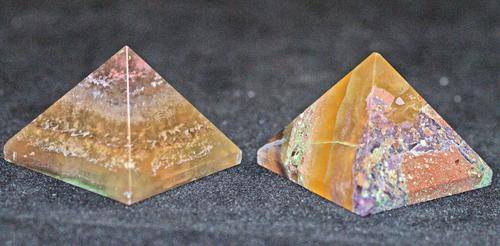 PYRAMID - MULTI FLOURITE