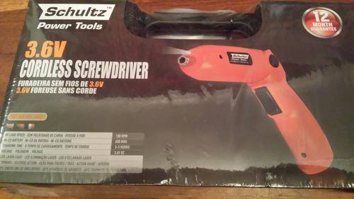 Schultz Cordless screwdriver Power tool
