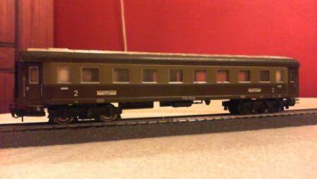 Marklin Metal coach 1965 Italian Railways