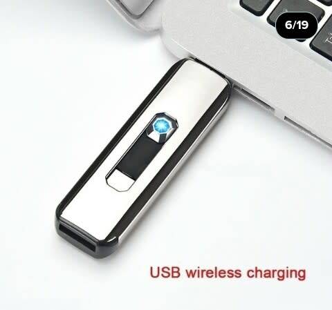 USB Lighter Rechargeable Flameless No Gas Cigarette Electronic Lighter (PLEASE READ DESCRIPTION)