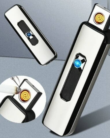 USB Lighter Rechargeable Flameless No Gas Cigarette Electronic Lighter (PLEASE READ DESCRIPTION)