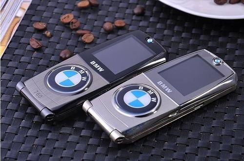 BMW 760 Flip mobile phone keychain with SD CARD SLOT,FM RADIO,CAMERA,BLUETOOTH,GPRS(silver)