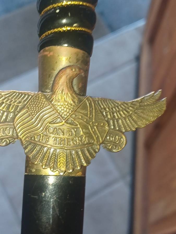 STUNNING ANTIQUE DISPLAY OFFICER SWORD