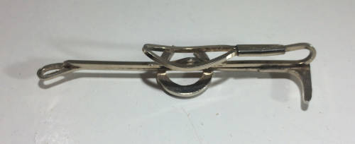 Equestrian-themed money/tie clip