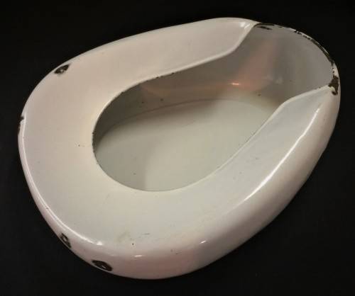 Vintage Enamel Bedpan