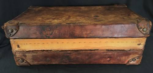 Vintage Leather Suitcase