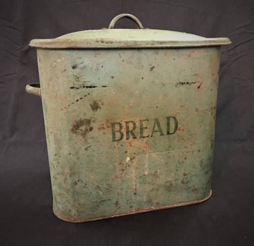 Vintage Metal Bread Tin