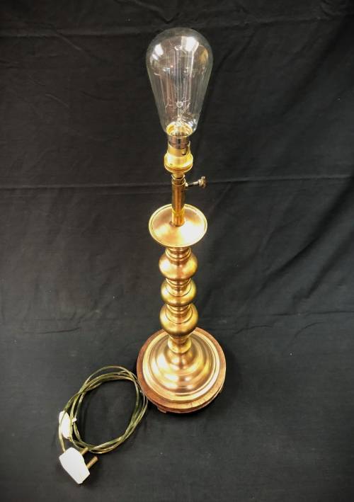 Vintage Brass Desk Lamp