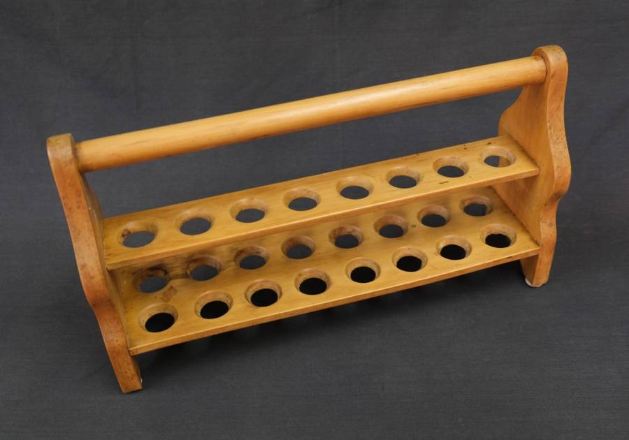 Vintage Wooden Egg Rack