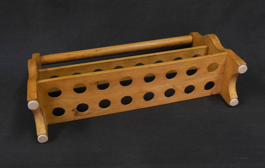 Vintage Wooden Egg Rack