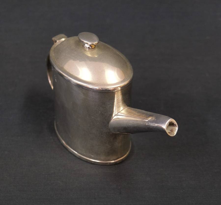Silver-Plated Watering Can