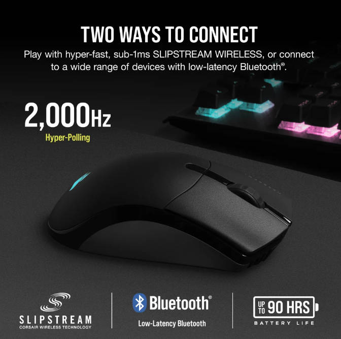 Corsair SABRE RGB PRO WIRELESS FPS Gaming Mouse