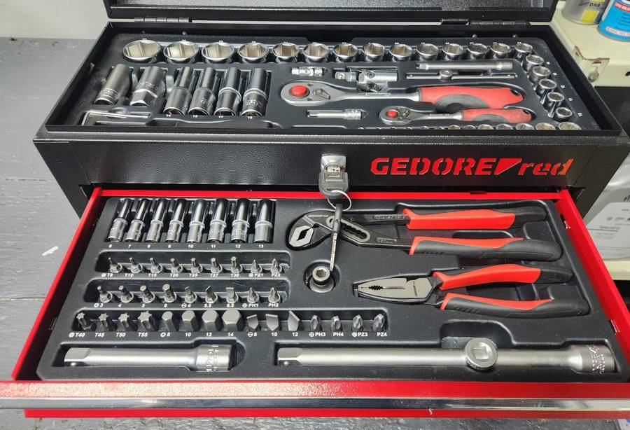 Gedore Red 113 Piece Toolbox Set