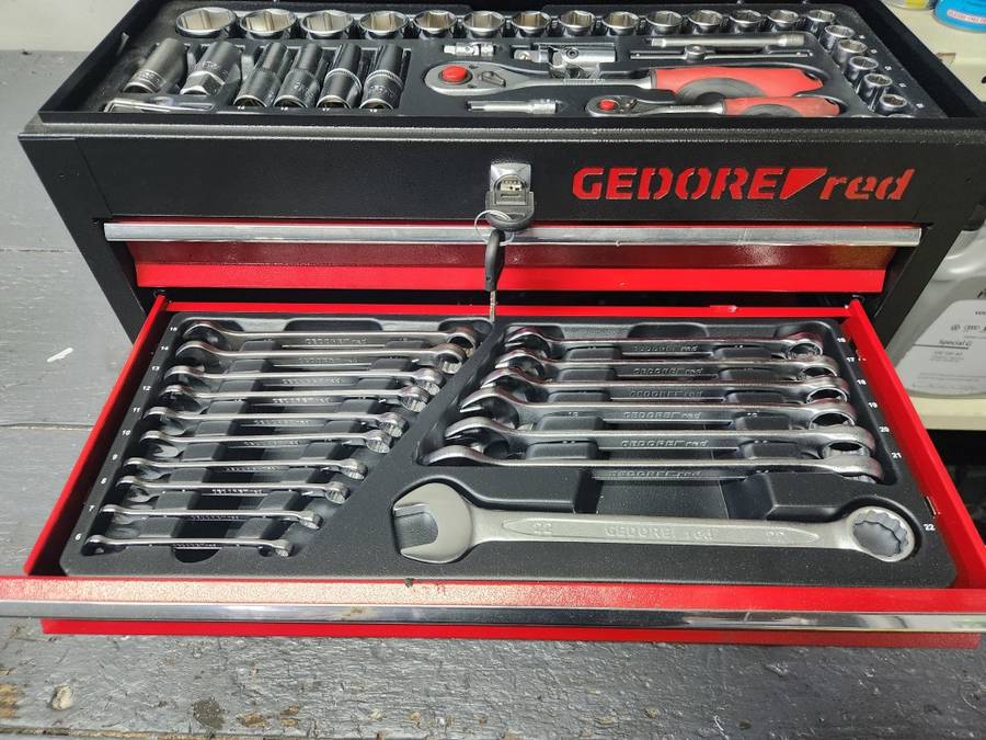 Gedore Red 113 Piece Toolbox Set