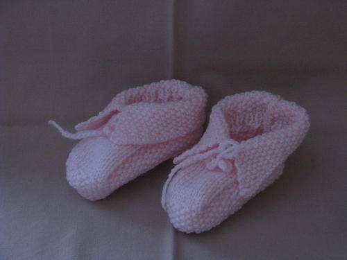 Pink Pixie Baby Booties
