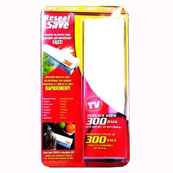 NEW Reseal Airtight Plastic Bag & Save - Preserve Food As Seen on TV