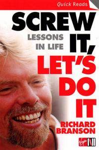 SCREW IT,lessons in life - Richard Branson -  Free Shipping