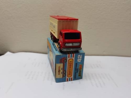 Matchbox Mercedes Container Truck